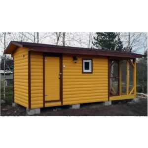 Курятник Зима 20-25 курей с Хозблоком